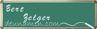 Bert Zelger Visitenkarte